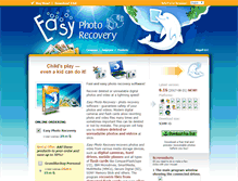 Tablet Screenshot of easyphotorecovery.com